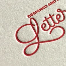 LETTER  EMBOSSING WITH INK